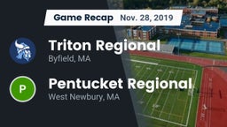Recap: Triton Regional  vs. Pentucket Regional  2019