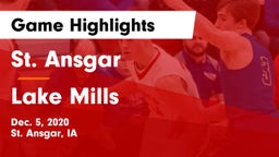 St. Ansgar  vs Lake Mills  Game Highlights - Dec. 5, 2020