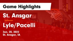 St. Ansgar  vs Lyle/Pacelli  Game Highlights - Jan. 20, 2022