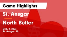 St. Ansgar  vs North Butler  Game Highlights - Dec. 8, 2023