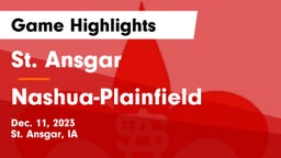 St. Ansgar  vs Nashua-Plainfield  Game Highlights - Dec. 11, 2023