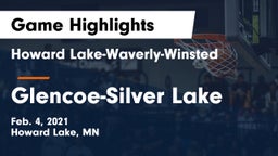 Howard Lake-Waverly-Winsted  vs Glencoe-Silver Lake  Game Highlights - Feb. 4, 2021