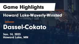 Howard Lake-Waverly-Winsted  vs Dassel-Cokato  Game Highlights - Jan. 14, 2023