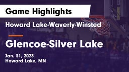 Howard Lake-Waverly-Winsted  vs Glencoe-Silver Lake  Game Highlights - Jan. 31, 2023