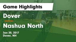 Dover  vs Nashua North  Game Highlights - Jan 20, 2017