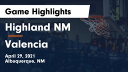 Highland  NM vs Valencia  Game Highlights - April 29, 2021