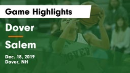 Dover  vs Salem  Game Highlights - Dec. 18, 2019