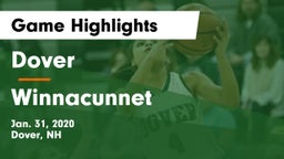 Dover  vs Winnacunnet  Game Highlights - Jan. 31, 2020