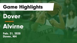 Dover  vs Alvirne  Game Highlights - Feb. 21, 2020