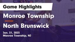 Monroe Township  vs North Brunswick Game Highlights - Jan. 31, 2023