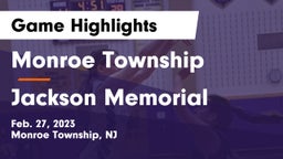 Monroe Township  vs Jackson Memorial  Game Highlights - Feb. 27, 2023