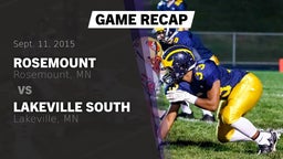 Recap: Rosemount  vs. Lakeville South  2015