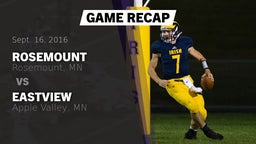 Recap: Rosemount  vs. Eastview  2016