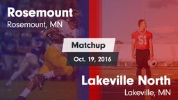 Matchup: Rosemount High vs. Lakeville North  2016