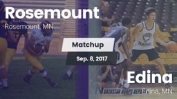 Matchup: Rosemount HS vs. Edina  2017