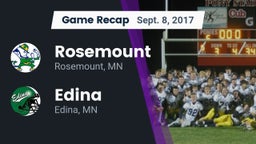 Recap: Rosemount  vs. Edina  2017