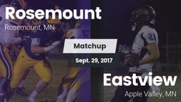 Matchup: Rosemount HS vs. Eastview  2017