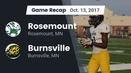 Recap: Rosemount  vs. Burnsville  2017