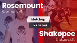 Matchup: Rosemount HS vs. Shakopee  2017