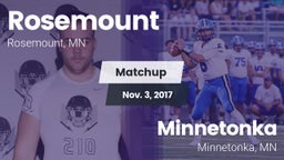 Matchup: Rosemount HS vs. Minnetonka  2017