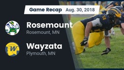 Recap: Rosemount  vs. Wayzata  2018