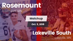 Matchup: Rosemount HS vs. Lakeville South  2018