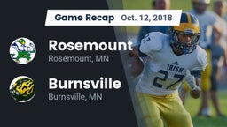 Recap: Rosemount  vs. Burnsville  2018