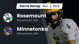 Recap: Rosemount  vs. Minnetonka  2018