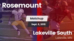Matchup: Rosemount HS vs. Lakeville South  2019