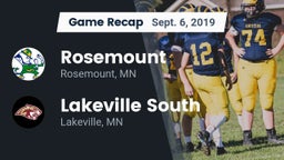 Recap: Rosemount  vs. Lakeville South  2019