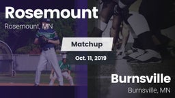Matchup: Rosemount HS vs. Burnsville  2019