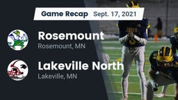 Recap: Rosemount  vs. Lakeville North  2021