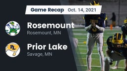 Recap: Rosemount  vs. Prior Lake  2021