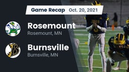 Recap: Rosemount  vs. Burnsville  2021