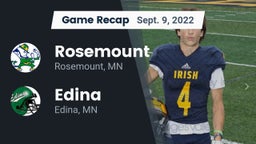 Recap: Rosemount  vs. Edina  2022