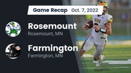 Recap: Rosemount  vs. Farmington  2022
