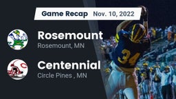 Recap: Rosemount  vs. Centennial  2022