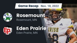 Recap: Rosemount  vs. Eden Prairie  2022