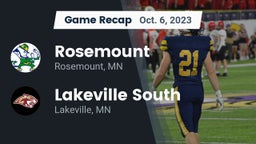 Recap: Rosemount  vs. Lakeville South  2023