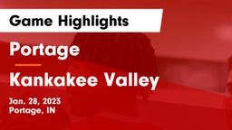 Portage  vs Kankakee Valley  Game Highlights - Jan. 28, 2023