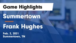 Summertown  vs Frank Hughes  Game Highlights - Feb. 2, 2021