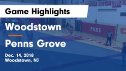 Woodstown  vs Penns Grove Game Highlights - Dec. 14, 2018