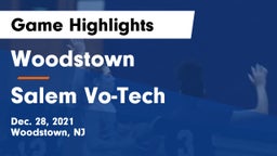 Woodstown  vs Salem Vo-Tech Game Highlights - Dec. 28, 2021