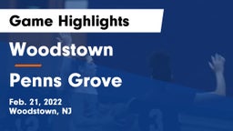 Woodstown  vs Penns Grove  Game Highlights - Feb. 21, 2022