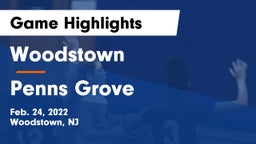 Woodstown  vs Penns Grove  Game Highlights - Feb. 24, 2022