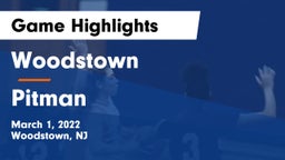 Woodstown  vs Pitman  Game Highlights - March 1, 2022