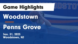 Woodstown  vs Penns Grove  Game Highlights - Jan. 31, 2023