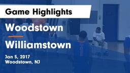 Woodstown  vs Williamstown  Game Highlights - Jan 5, 2017