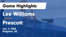 Lee Williams  vs Prescott  Game Highlights - Jan. 9, 2020