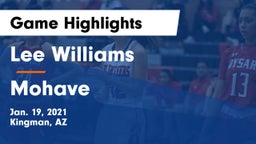 Lee Williams  vs Mohave  Game Highlights - Jan. 19, 2021